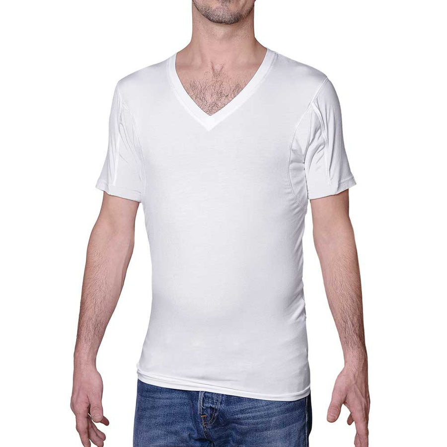 Sweat Proof Shirts for Men by Sweatshield Undershirt